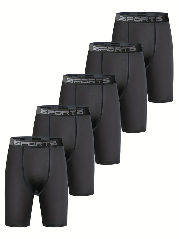 Men’s Athletic Compression Shorts – Breathable &amp; Stretchy