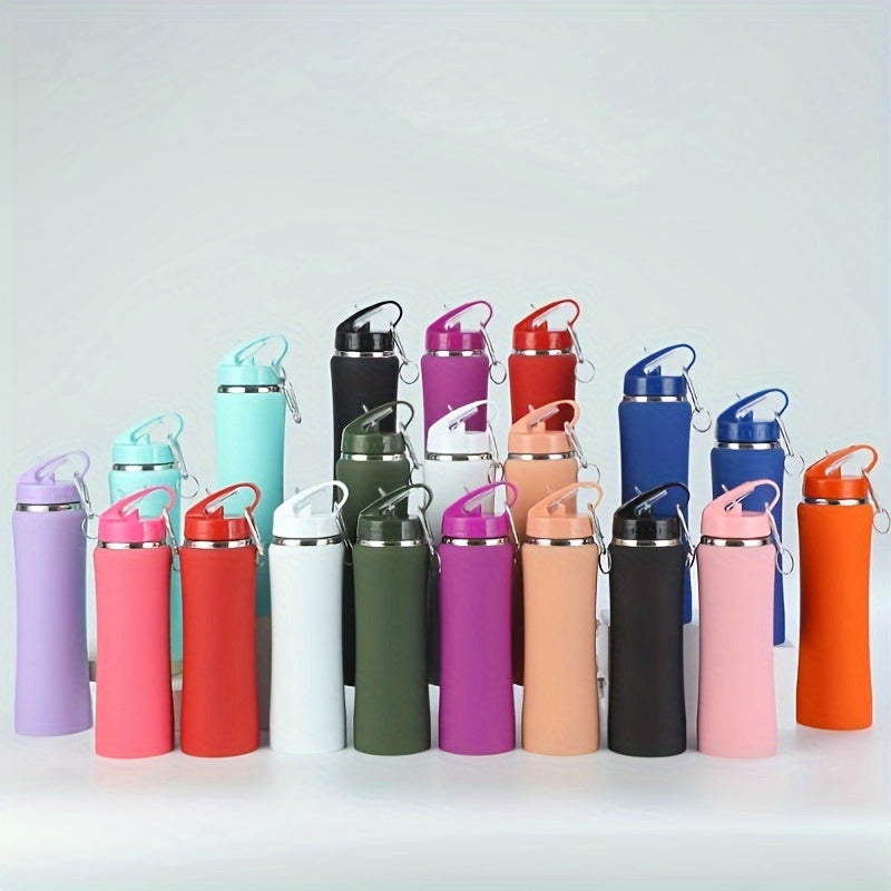 Slim-Fit Stainless Steel Insulated Water Bottle – Large Capacity Sports Flask