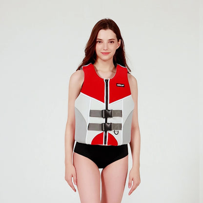 Adjustable Adult Swim Vest – Buoyancy Aid for Kayaking, Canoeing & Boating – Blue