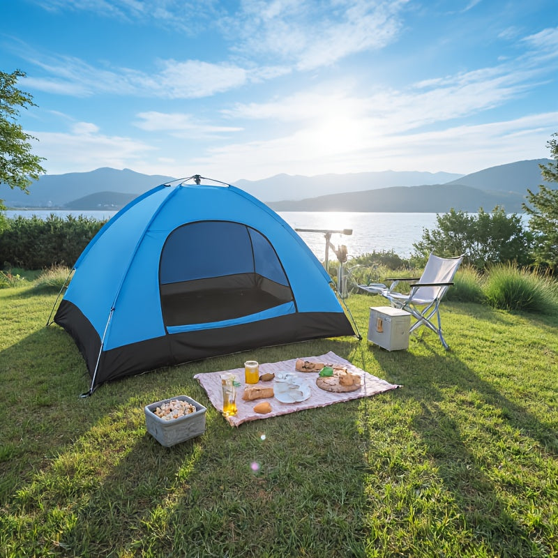 Instant Pop-Up Camping Tent for 1–2 People – Lightweight and Portable Shelter