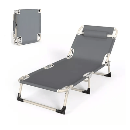 Portable Adjustable Folding Bed – Multi-Functional with Comfort Pillow