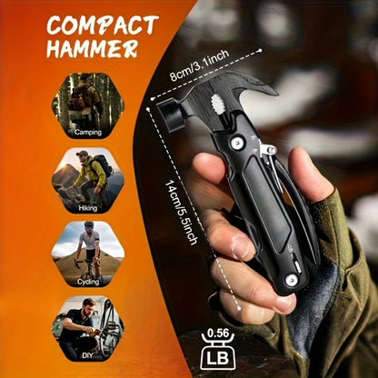 12-in-1 Multi-Function Hammer – Essential Home and Car Tool