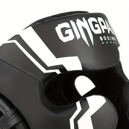 Professional Boxing Head Guard – Thick PU Protection for Sparring & Muay Thai