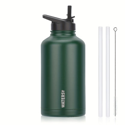 Insulated Stainless Steel Water Bottle – Wide Mouth, Leakproof Sports Flask
