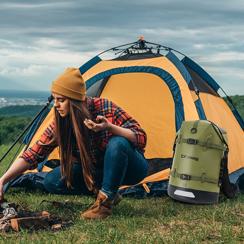 High-Quality Waterproof Backpack – Submersible Dry Bag for Travel, Kayaking & Paddleboarding – 50L
