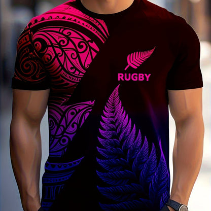 Men’s Graphic Rugby T-Shirt