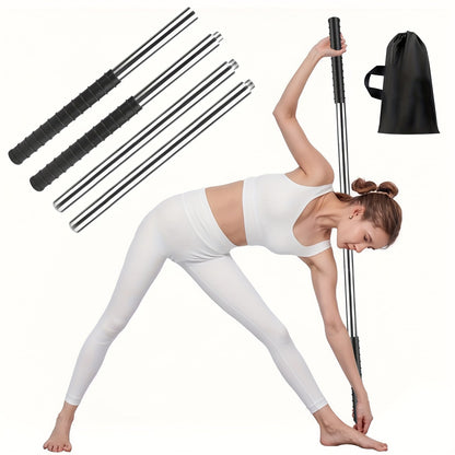 Collapsible Stainless Steel Yoga Stretch Bar