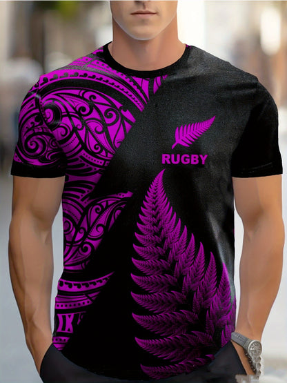 Men’s Graphic Rugby T-Shirt
