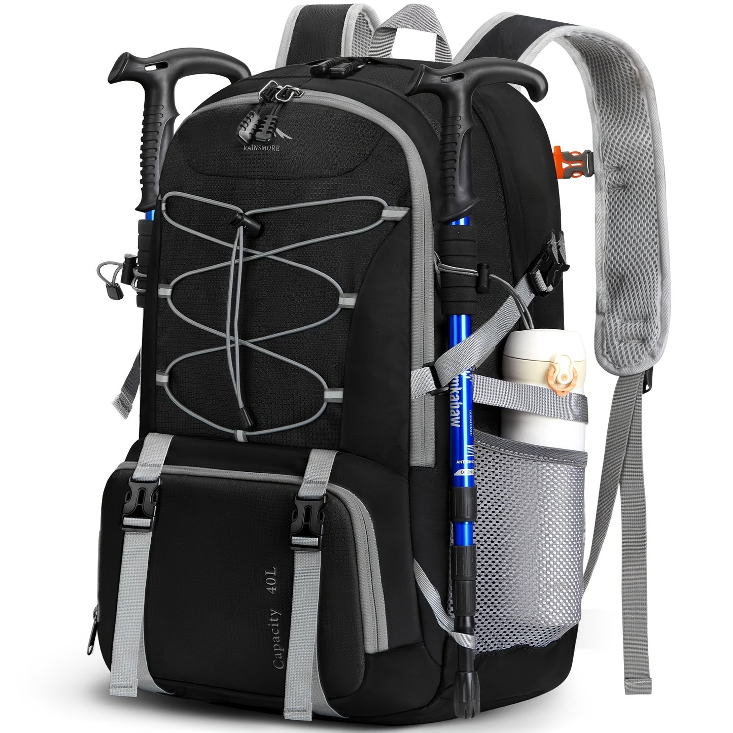 40L Lightweight Men’s Backpack for Hiking and Camping