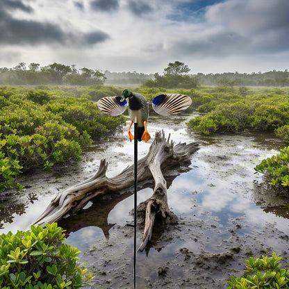 Remote‑Controlled Electric Duck Decoy – Realistic Motorized Waterfowl Decoy for Hunting