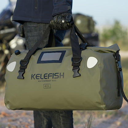 Spacious Roll-Top Dry Backpack Duffel – Waterproof Outdoor Bag for Camping, Travel & Beach – 40L / 66L