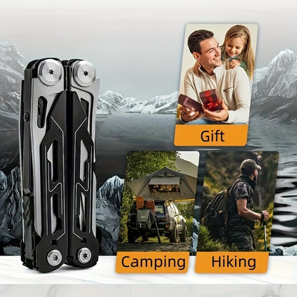 17-in-1 Multi-Tool Pliers – Compact and Versatile Outdoor Tool