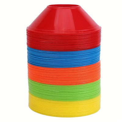 50-Pack Small Training Cones – Bright, Durable Markers for Agility &amp; Sports Drills