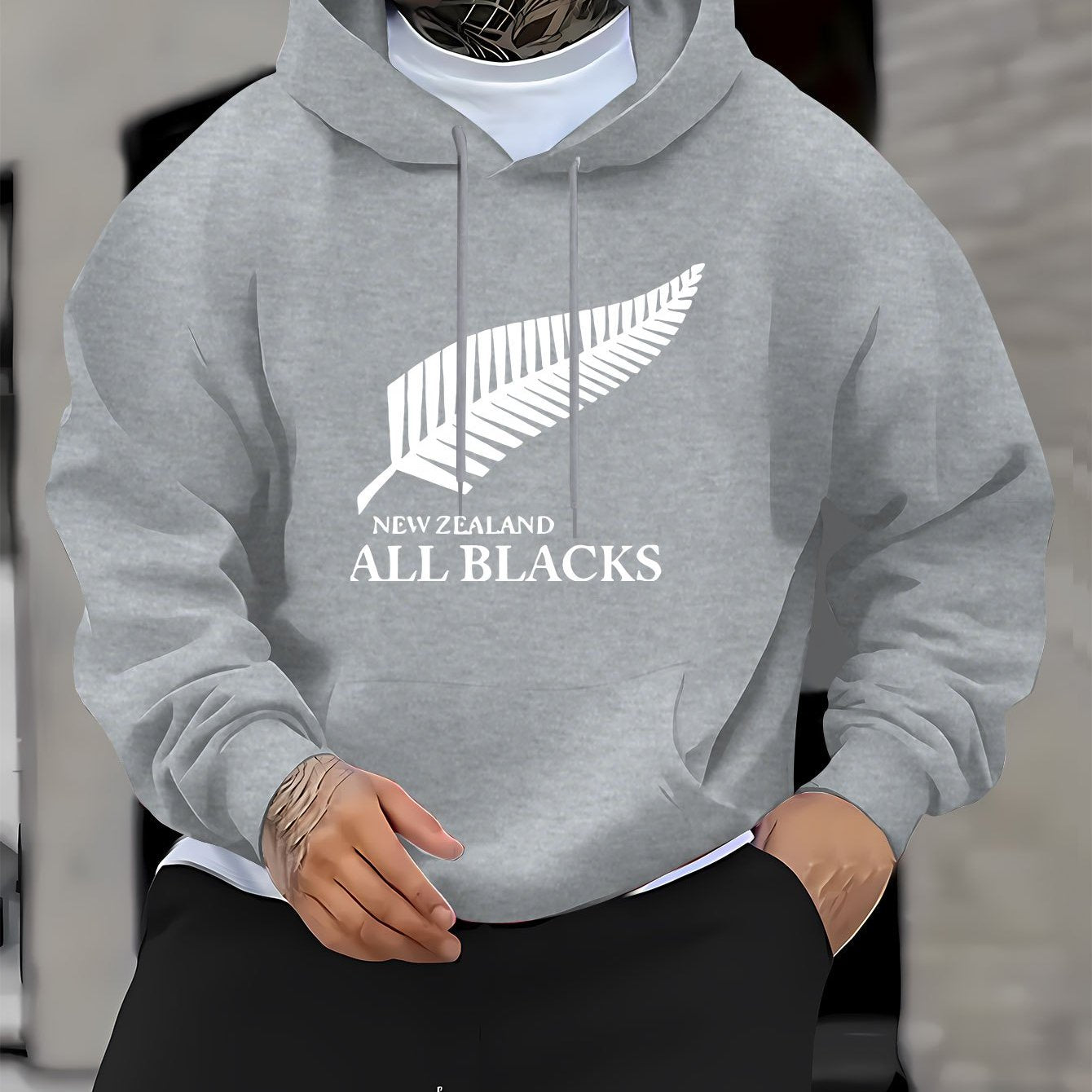 Men’s Rugby Pullover Hoodie