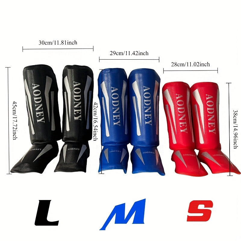 5-Piece Sanda & Boxing Protective Gear Set – Thick PU Training Protection