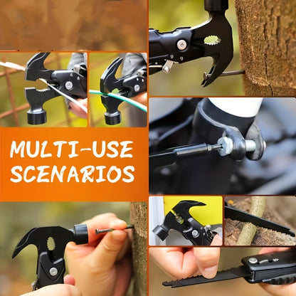 12-in-1 Multi-Function Hammer – Essential Home and Car Tool