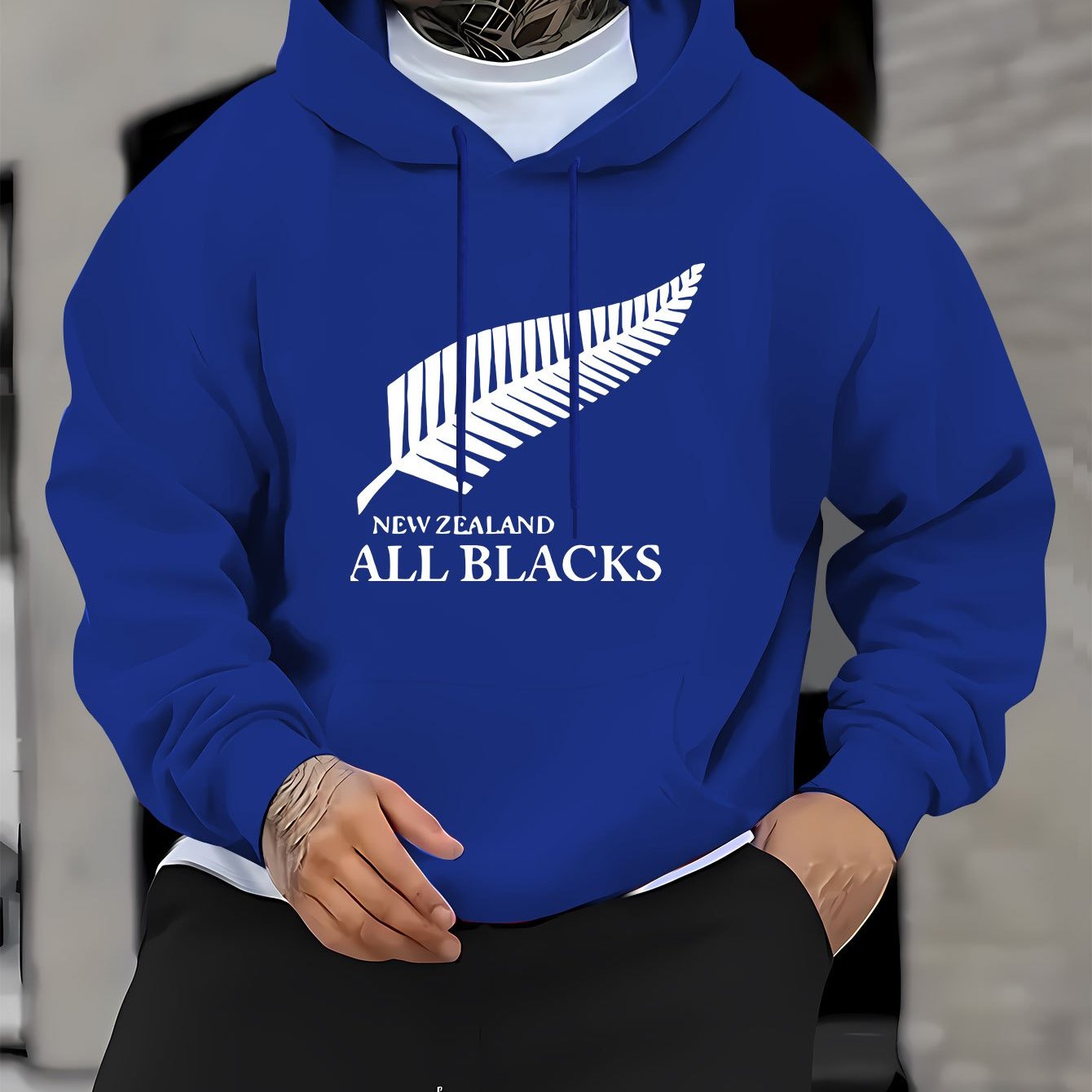 Men’s Rugby Pullover Hoodie